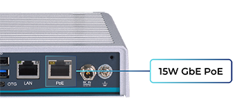 15W GbE PoE Port