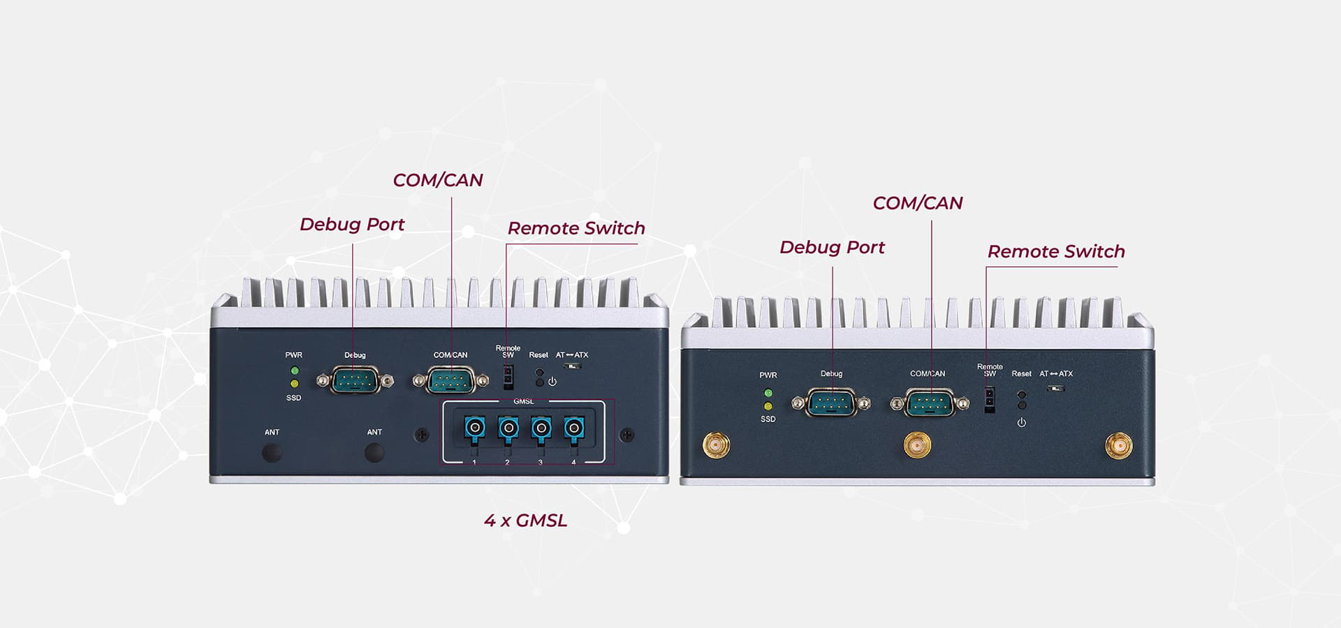 AIE510-ONX Front I/O