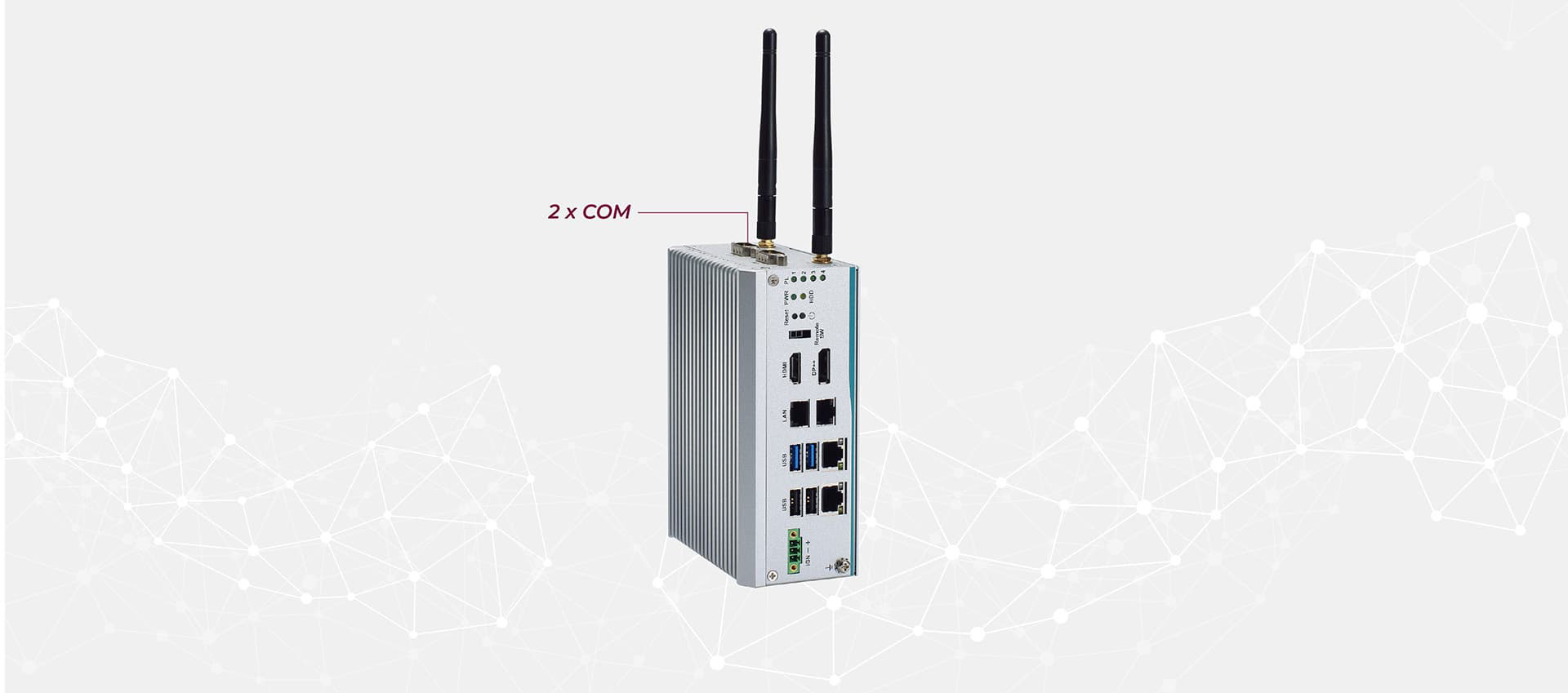 eBOX100A Top I/O