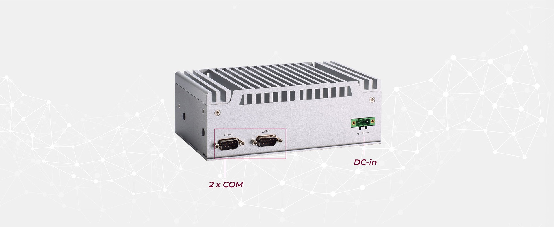 eBOX570 Rear I/O