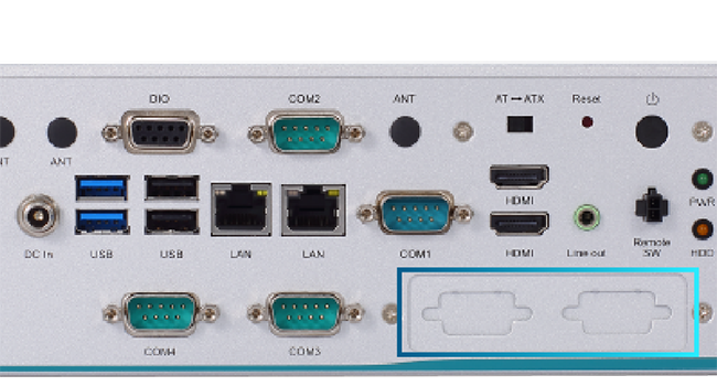 Front-access I/O Design