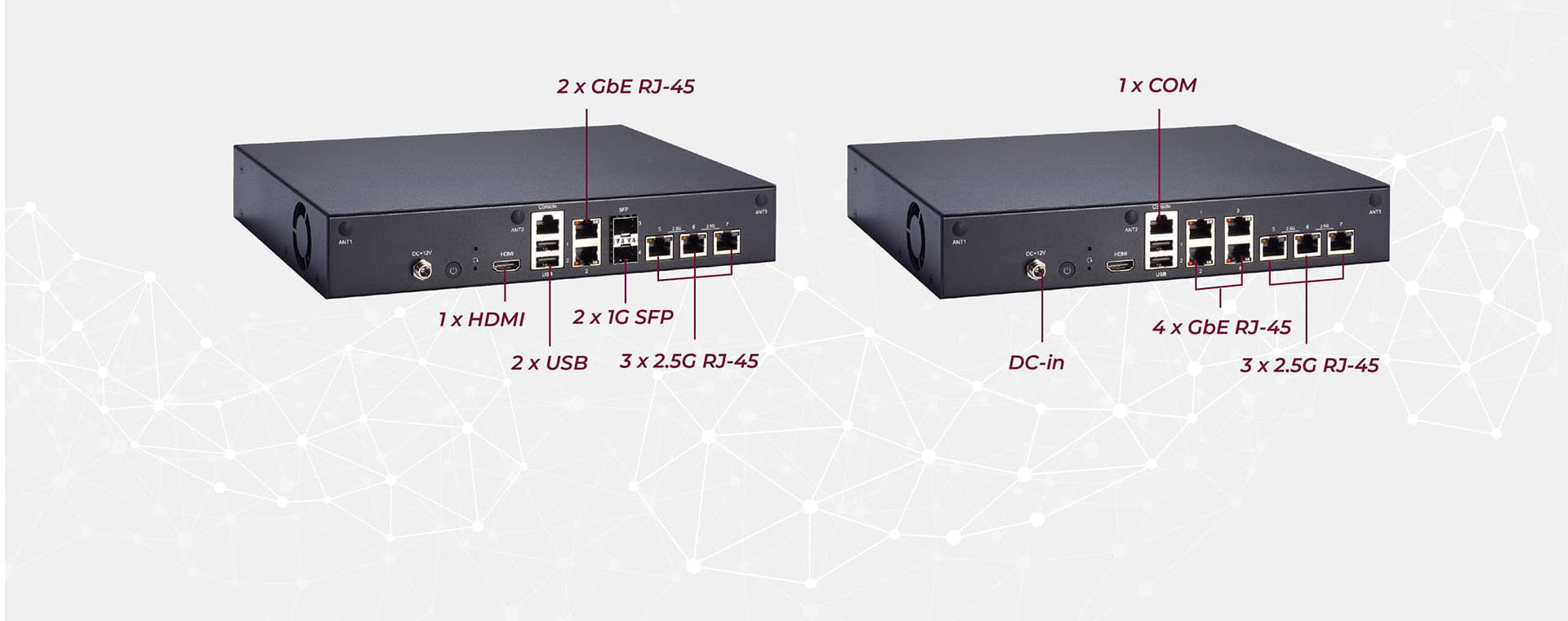 NA350C Rear I/O