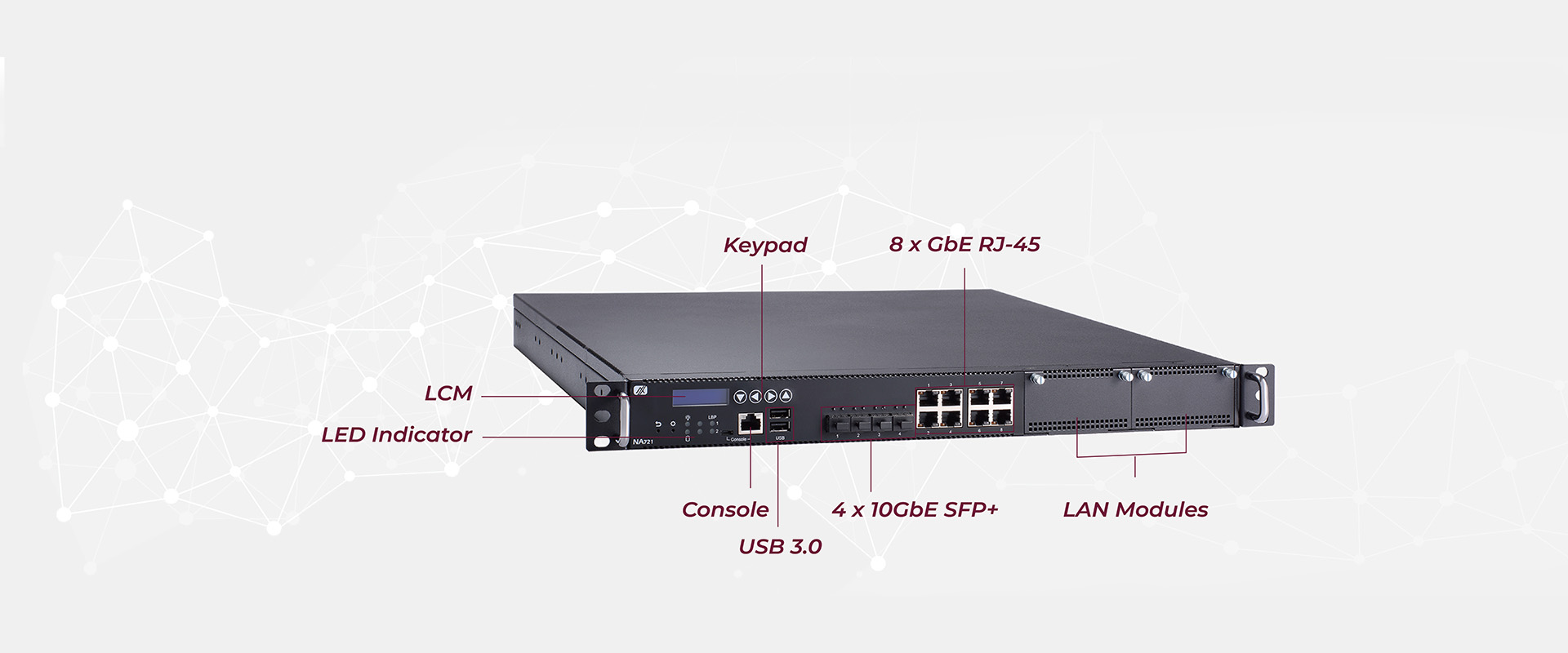 NA721 Front I/O