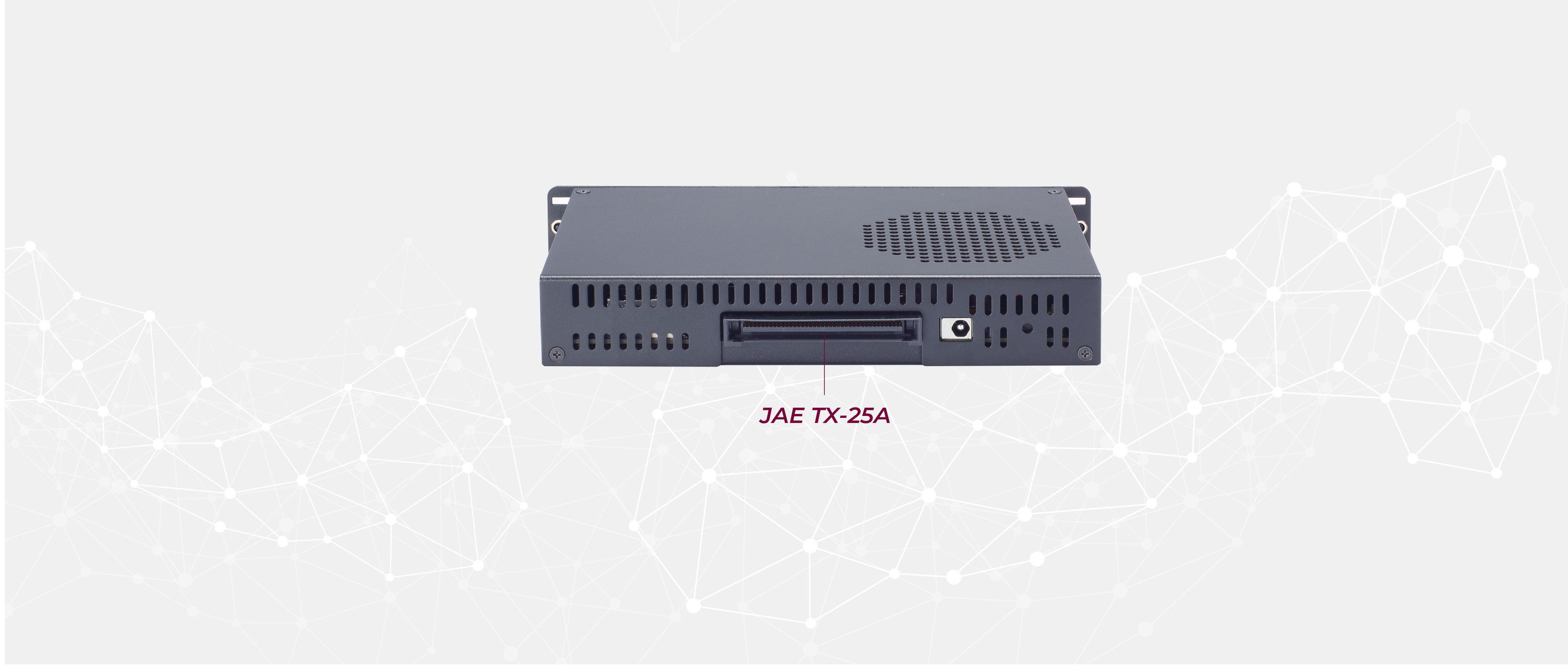 Axiomtek OPS530 Standard 80-Pin JAE Connector Rear View Layout