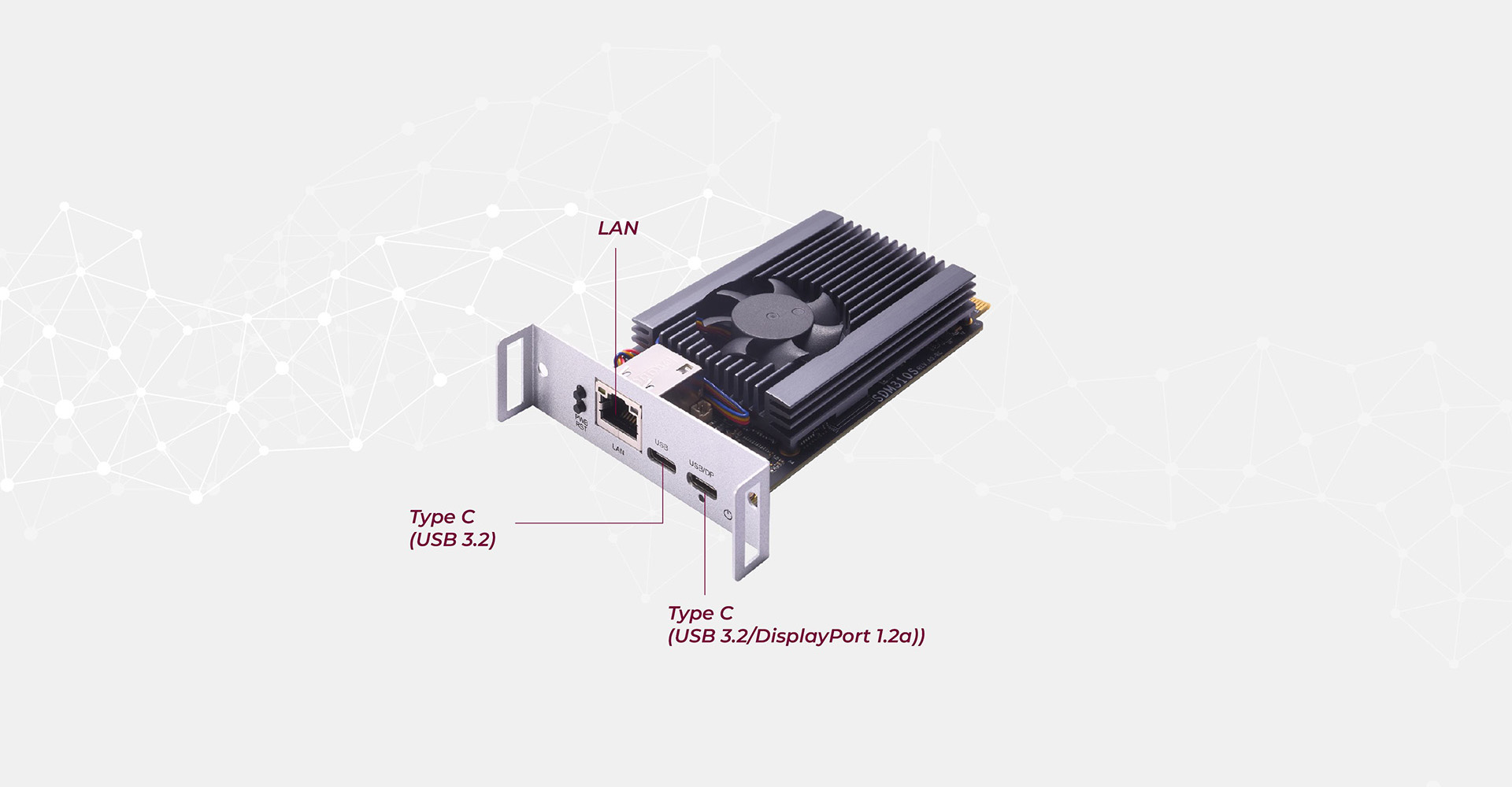 SDM310S Front I/O