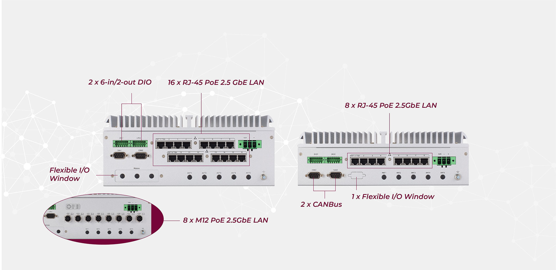 UST520 Front I/O